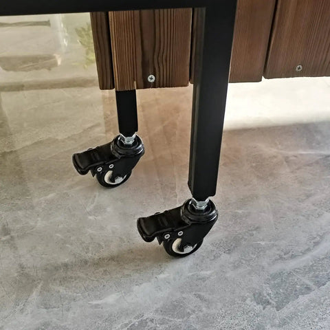 Heavy Duty Swivel Casters With Locking Brakes Roll Like Butter For Shopping Carts And Workbenches Includes Four All Steel Stem Wheels Built To Take Heavy Abuse on workbench legs