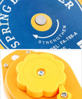 Heavy Duty Spring Balancer Set 2 Pack Retractable Tool Holder with Steel Cable and Alloy Hook, close-up of design details.
