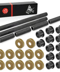 Front Arm Bushing And Dust Cover Seal Caps And Shaft Collars Upper Lower Rebuild Kit For Banshee 350 YFZ 350 And Raptor YFM