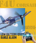 Beginner Friendly WWII F4U Corsair RC Plane With Aileron 4CH 2.4Ghz Remote Xpilot Gyro Stabilizer flying in the sky