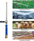 Beast Mode High Pressure Power Washer Wand With Dual Spray Tips Hydro Jet Nozzle for versatile cleaning tasks, blue handle visible.
