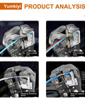 Self Adjusting Wire Stripper Tool 3 In 1 Cutter Crimping Heavy Duty Automatic For AWG 24 10 cutting and stripping wires