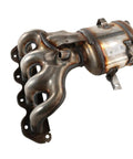 GM Exhaust Manifold Kit With Three Way Catalytic Converter Replacement, OE Genuine Parts Quality, metal manifold and converter