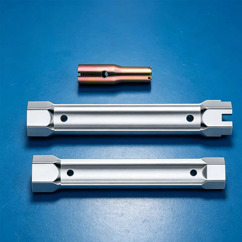 Versatile Hex Socket Wrench With Real Slick Hollow Groove Body For Zero Hassle Kitchen Plumbing And Faucet Fixes In Tight Squeeze Zones No Sweat Must Have Gear, featuring multiple hex sockets.