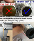 Shower Head Swivel Ball Joint Adapter, Adjustable Connector For Angles, 1 Inch Extension, Brushed Nickel Finish, Wide Swivel Range, Keeps Flow Free, Easy Install, Universal Fit, threaded shower arm thickness check