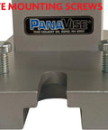 Base plate mounting screws of Heavy Duty Precision PanaPress 502 Benchtop Press With Reversible Ram, 500 Lb Capacity