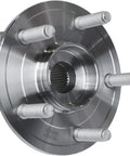 Close-up of wheel bearing hub from AWD Front CV Axles and Wheel Bearing Hubs Kit for Jeep Grand Cherokee 2011-2021 and Dodge Durango 2011-2022.