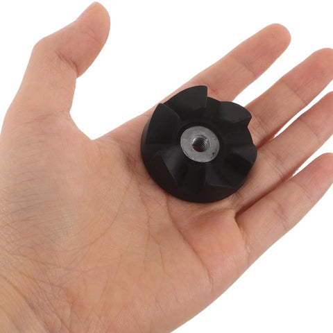 4 Pack Blender Coupler Replacement Drive Gear For Juicer And Household Blenders Must Have Wear Resistant Plastic And Metal Parts Easy Maintenance Secure Fit Replacement Part For Kitchen Appliances, black coupler in hand