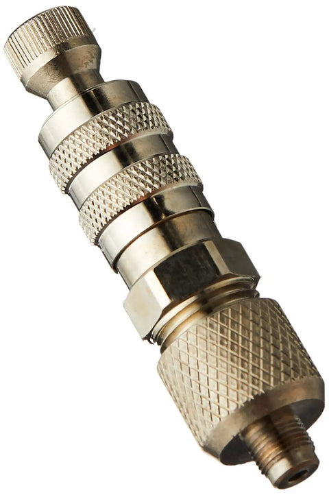 Brass Quick Disconnect Coupler For Air Hoses And Airbrush Setups Converts Any Standard Hose To A Fast No Fuss Quick Connect Includes Male QD