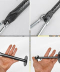 Loading Pin Weights For Cable Machine And Pulley System Heavy Duty Steel Plate Holder Attachment in hand