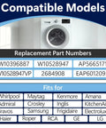 Heavy Duty Washer Basket Driven Hub Kit And Bushing Set For Whirlpool Maytag Kenmore And VMW Washers compatibility chart