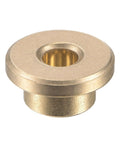 Flange Sleeve Bearing Set 4mm Bore 8mm OD 6mm Length 12mm Flange Diameter 2mm Flange Thickness Sintered Bronze Self Lubricating Bushings