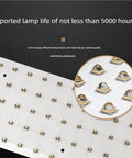 Close-up of lamp beads in Heavy Duty Portable Led Uv Lamp, 365Nm 395Nm 405Nm Fast Cure Shadowless Machine, 3000W.