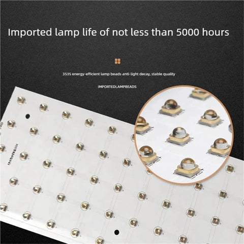 Close-up of lamp beads in Heavy Duty Portable Led Uv Lamp, 365Nm 395Nm 405Nm Fast Cure Shadowless Machine, 3000W.