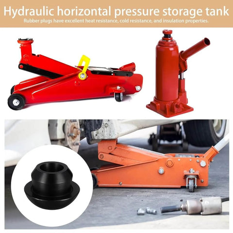 12 Pack Silicone Hydraulic Jack Oil Plugs For Floor Jack Reservoir Fill Hole, Rubber Conical Seals in automotive setting