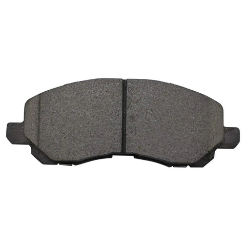 Front and Rear Ceramic Brake Pad Set for Mitsubishi Outlander Sport 2013 to 2024 and Outlander 2017 to 2019 shown