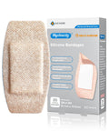 Silicone Adhesive Bandages For Fragile Skin 2x4 Inch XL Pack Of 20 with breathable fabric and latex-free design