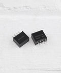 4 Pack Black 5V To 5V Isolated DC DC Power Supply Module B0505S-1W 1W Output, 4 Pin, Low No Load Current, High Isolation