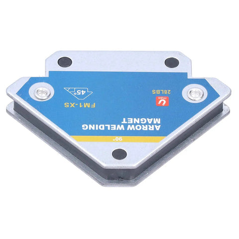 Heavy Duty Welding Magnetic Holder 4Pcs Set With 28lbs Strong Suction for 45 degree metal positioning tool.