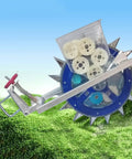 Tractor Mounted Seed Drill With Eight Seed Wheels And Heavy Duty Steel Frame for lawn and garden seeding on grass