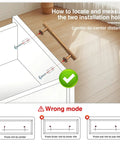 Installation guide for 10 Pack Champagne Bronze Cabinet Handles For Drawers And Cabinets, Seven And A Half Inch Center Hole Drawer Pulls In Solid Zinc Alloy