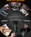 Various uses of 68 In 1 Magnetic Ratchet Screwdriver Set With T Handle And S2 Steel Bits for precise repairs and maintenance.