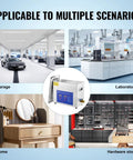 6L Ultrasonic Cleaner With 40kHz Power And 200W Heating, Digital Timer And 110V in diverse settings like garage and lab