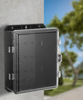 Outdoor Electrical Junction Box Waterproof Weatherproof Enclosure Plastic Box With UV Protection Easy Installation For Components And Equipment In Industrial Setups Rugged And Heavy Duty All Weather Housing on wall