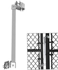 Beefy Heavy Duty Gate Closer With Steel Bar And Adjustable Self Closing Gate Spring for metal gates outdoors.