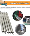 Heavy Duty Conveyor Roller Tubes With Bearings For Warehouse And Factory Lines Grind Ready 2 Inch Diameter Half Inch Shaft 304 Stainless Steel Roller Surface 100 To 1000mm Surface Length 140 To 1040mm Total Length 25 To 90 Kg Load Capacity, stacked rollers