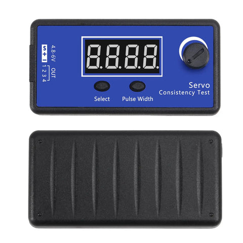 Comprehensive RC Servo Tester With Display For Hobbyists Digital And Analog ESC Tester Multifunction Steering Gear Analyzer
