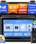 Wireless OBD2 Scanner For Cars With AI Assisted Bidirectional Scan Tool 2026 Upgrade showing screen and features