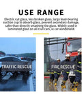 Emergency scenarios for Portable Electric Drill Glass Cutter And Windshield Cutter Car Safety Hammer Escape Tool Kit in use range.