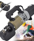 Heavy Duty Electric Hydraulic Rebar Cutter For 4-25mm Steel Bars Portable Power Tool Fast Cutting In Seconds for construction use.