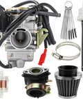 BeefedUp 24Mm PD24J Carburetor Kit For 4 Stroke 125Cc 150Cc Engines, includes manifold and air filter