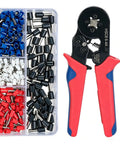 Top Notch 200 Pcs Yoejuytr VE Terminal Wire Ferrules Kit With Insulated Cord End Terminals All Copper Wire Connectors Crimping Tool And Storage Case For Serious Electrical Jobs, ferrules kit and ratchet crimper