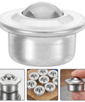 Six Pack Stainless Steel Ball Transfer Units With Omnidirectional Roller Bearings for Heavy Duty Load Handling close-up