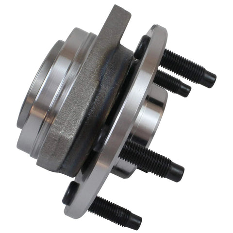 Side view of Front Wheel Hub And Bearing Assembly Compatible With 2004 2007 Pontiac G6 And 2004 2007 Chevy Malibu Non ABS 5 Lug Replacement