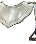 Medieval Iron Gorget With Pauldrons Set For LARP And Cosplay Ready Gear Gothic Spaulders Armor Steel Neck Protector