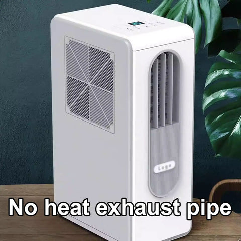 Stand Up Portable Air Conditioner With Ductless Cooling And Multi Layer Oil Control Filter For Bedroom Or Office, compact design.