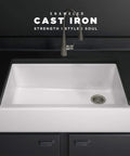 Whitehaven 36 Inch Self Trimming Stainless Steel Bottom Basin Rack With Left And Right Racks For Whitehaven Sinks Protect Dishes