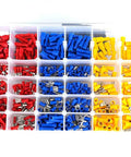 Ultimate 720 Count Tubular Wire Connector Kit Featuring Color Coded Electrical Terminals, Insulated Cable Ferrules In Yellow Red Blue, Heavy Duty Crimping Tool, Perfect For Pro Auto Home Wiring Projects. 720 insulated terminals in organizer