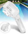 Clip On Pool Tablet Holder For 3 Inch Chlorine Tablets No Fuss Telescoping Pole Attachment close-up by a poolside