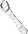 Joker SB Ratcheting Combination Wrench Nine Sixteenths Inch Open End Hold With Depth Stop High Torque Transmission Ultra Fine Eighty Tooth Ring