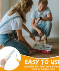 24 Pack Bulk Paint Roller Covers In Microfiber For Walls And Ceilings Nine By One Half Inch Polyester Naps being used by two people