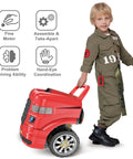 Child with a Big Truck Engine Toy For Kids Aged 3 To 8 With Take Apart Mechanic Repair Set 58-Piece Builder Kit