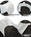 Heavy Duty Concrete Trowel Tool For Masonry Plastering And Mortar Repair, Plastic Hand Tool For Edging detail view