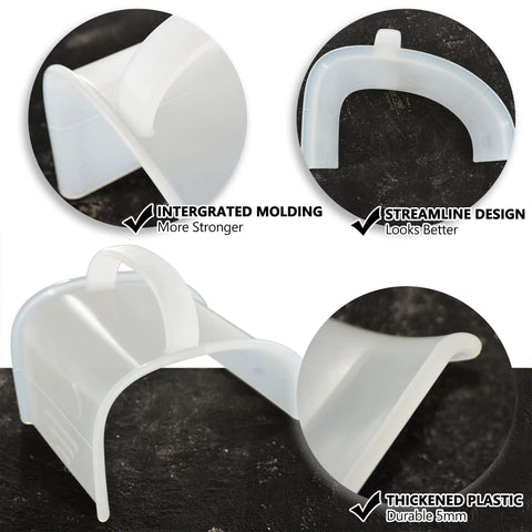 Heavy Duty Concrete Trowel Tool For Masonry Plastering And Mortar Repair, Plastic Hand Tool For Edging detail view