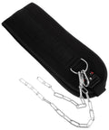 Heavy Duty Weightlifting Waist Belt with Thickened Metal Chain for Max Back Support during Powerlifting, CrossFit and Pull Ups