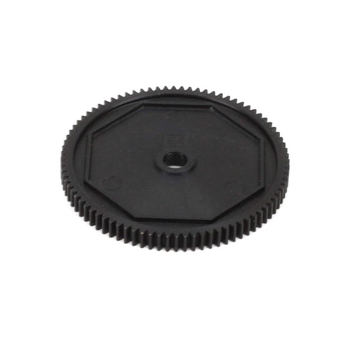 HDS Spur Gear 84T 48P Replacement Part For All 22 TLR 232012 RC Cars And Trucks, 1:10 Scale Gear Set, side view